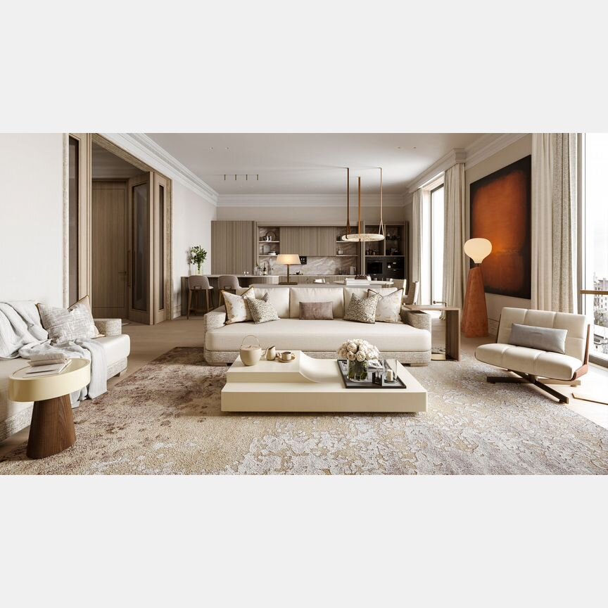 2-к. квартира, 142,4 м², 2/7 эт.