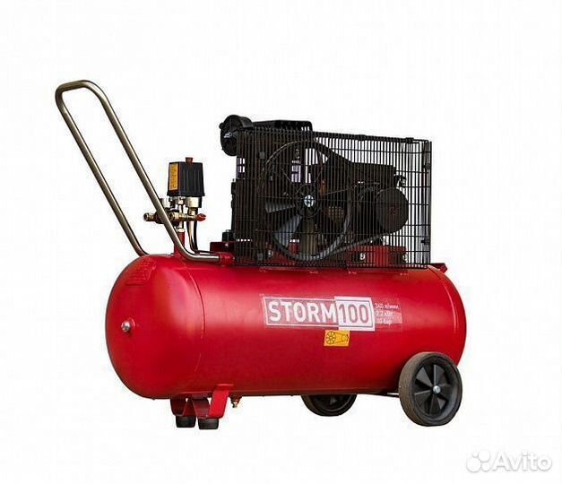 Компрессор storm 100 воздушный turbo серии