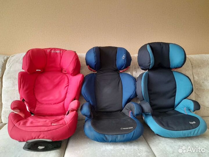 Автокресло maxi cosi rodi 3 штуки