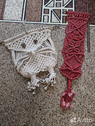 Панно из макраме