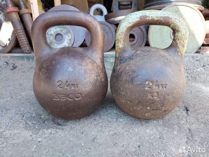 Гири 16кг,20кг,24кг,32кг СССР
