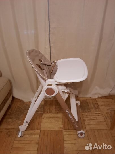 Стульчик-трансформер для кормления happy baby