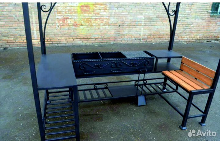 Мангал беседка