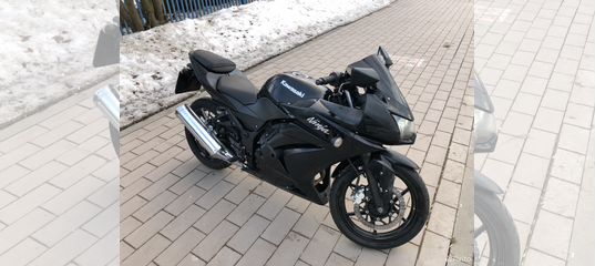 Kawasaki Ninja 250 серебристый