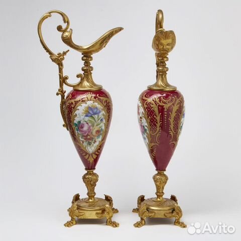 Парные вазы для камина