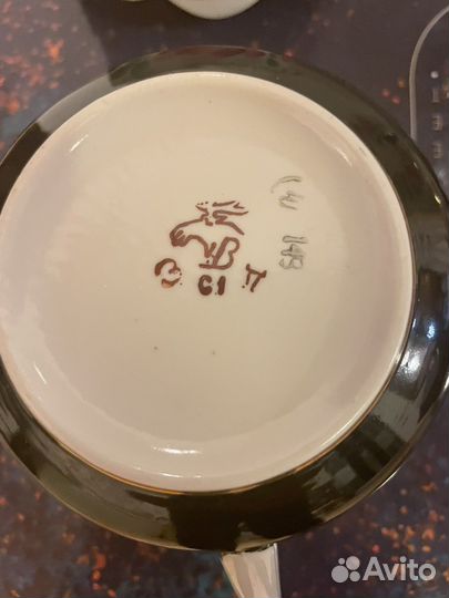 Чайная пара Вербилки СССР