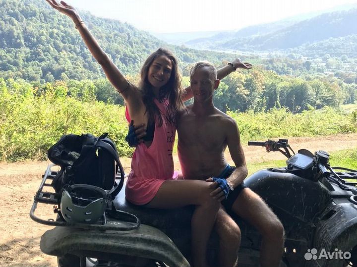 Квадроциклы тур 1,5 часа Сочи, Адлер