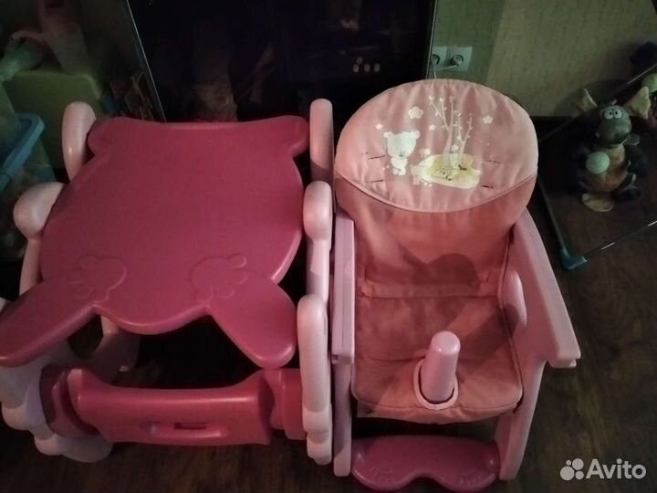 Детский стульчик для кормления б /у