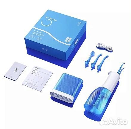 Портативный Ирригатор Soocas W3 PRO / 4 насадки