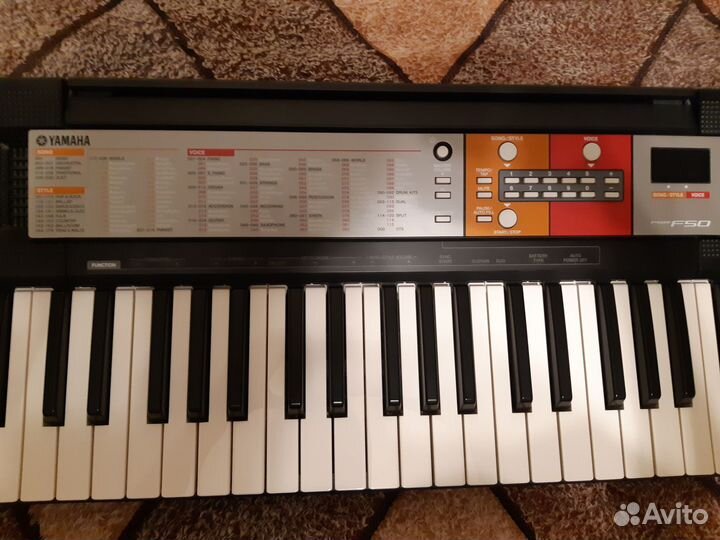 Синтезатор yamaha psr f50