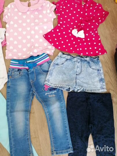 Вещи пакетом на девочку 92-98