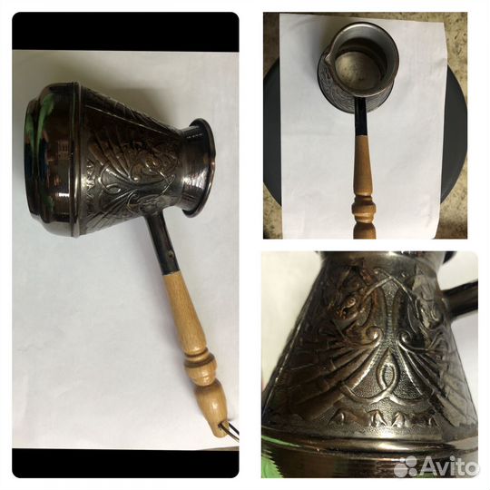 Турка для кофе медная