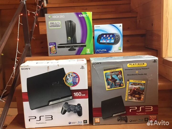 Приставки PlayStation Xbox Vita Nintendo PS5 ps4