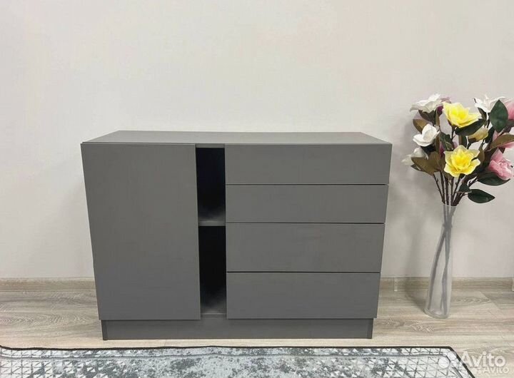 Комод графит 110 см в наличии