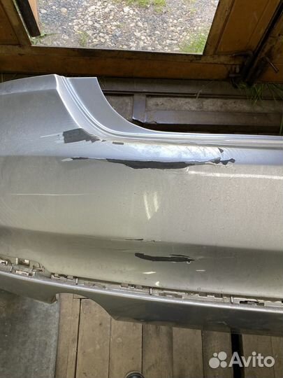 Задний бампер на volkswagen polo