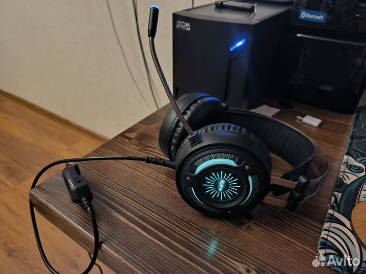 Игровые наушники с микрофоном