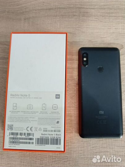 Xiaomi Redmi Note 5, 3/32 ГБ