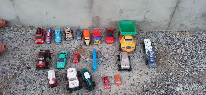 Машинки детские пакетом