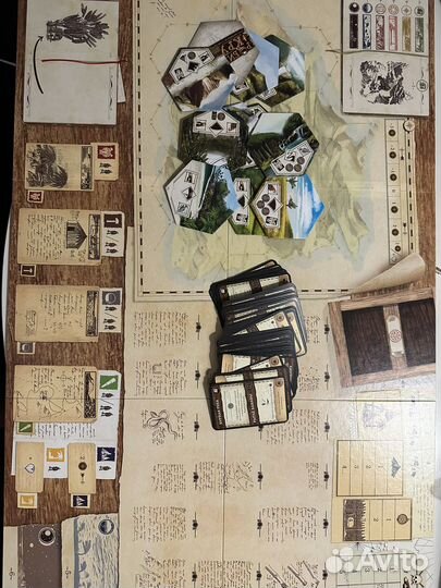 Настольная игра Робинзон Крузо