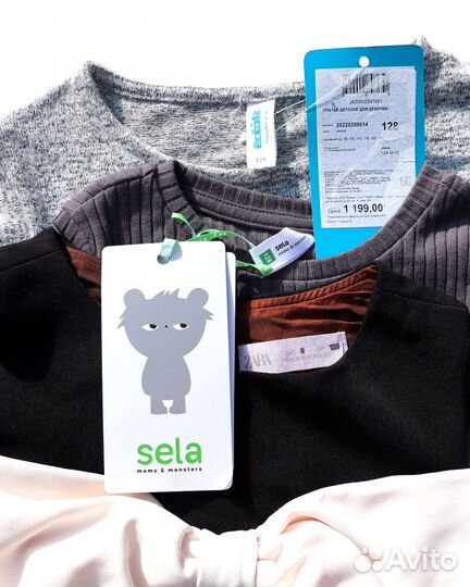 Набор платьев для девочки 128 Sela Acoola