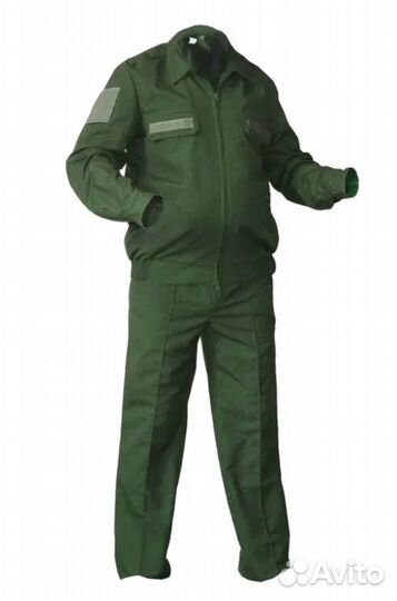 Военная форма длинный рукав (в клеточку) 52/4