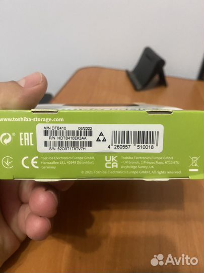 Toshiba 1 тб Внешний жесткий диск