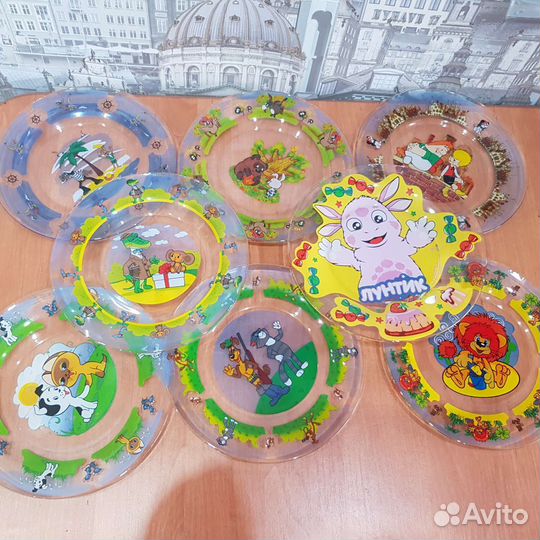 Тарелки, Советские мультики