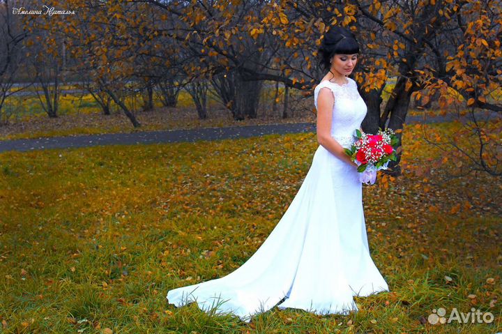 Свадебное платье 42-44