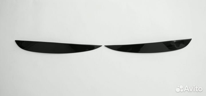 Реснички на фары для Nissan Qashqai 2007-2010