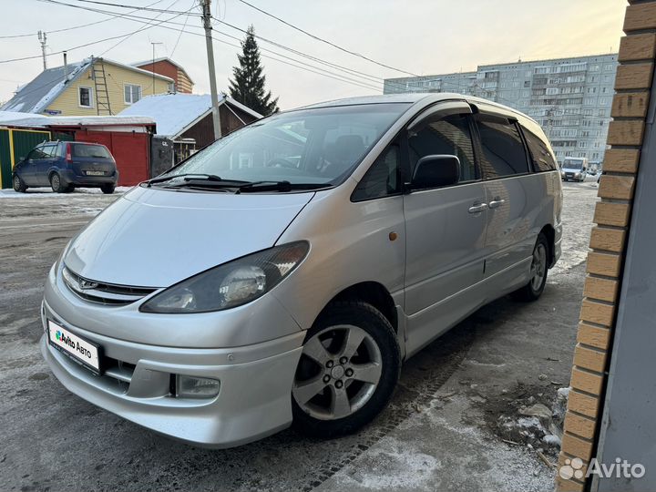 Toyota Estima 2.4 AT, 2000, 250 000 км