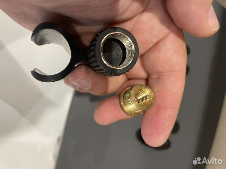 Держатель / холдер для микрофона + переходник