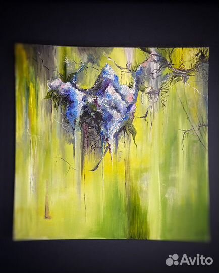Картина маслом на холсте с подрамником