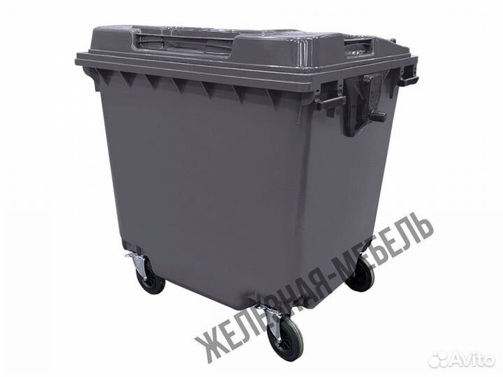Мусорный бак-контейнер на 1100 л. мкт-1100