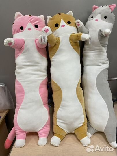 Игрушка мягкая кот-батон