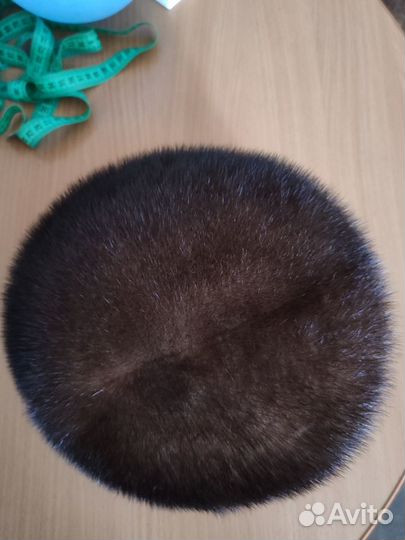 Шапка норковая женская 56