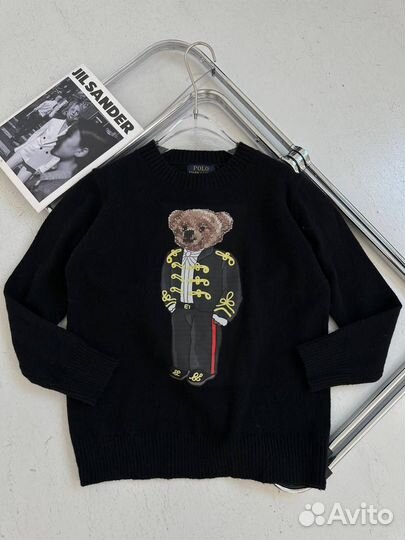 Polo ralph lauren bear свитер