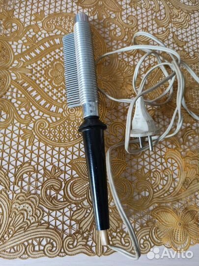 Плойка для волос СССР в рабочем состоянии