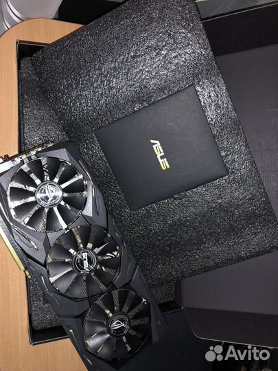 Видеокарта rx 580 rog strix 8gb