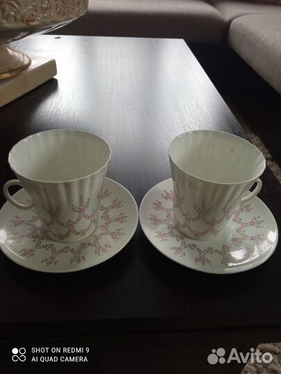 Чашка с блюдцем лфз