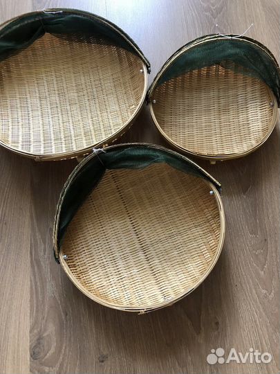 Гавайские корзинки из бамбука