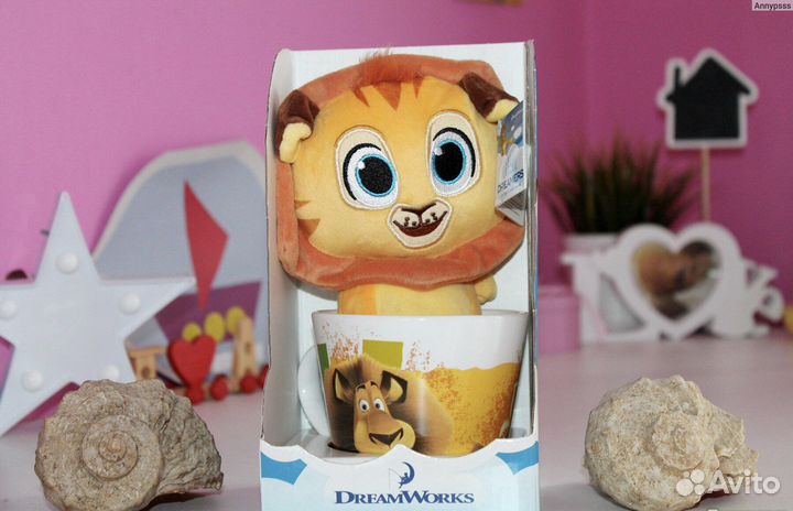 Игрушка в кружке лев Алекс