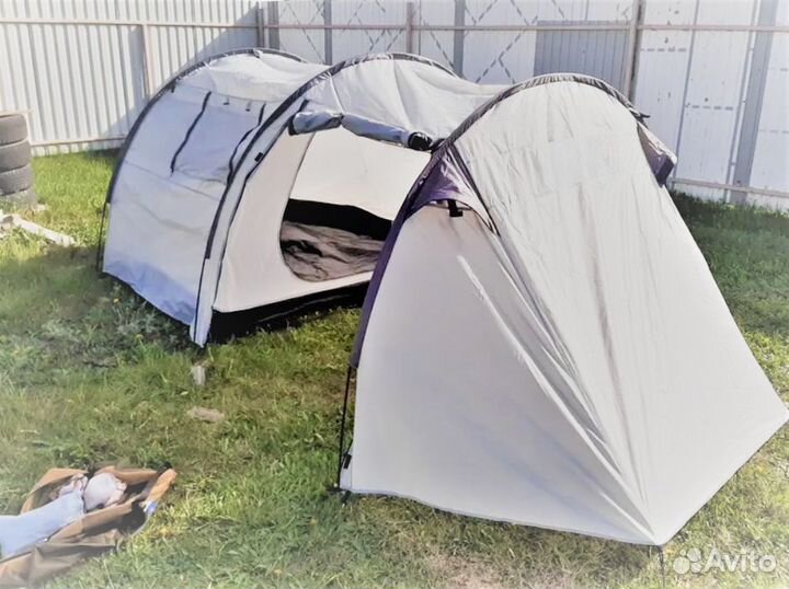 Палатка 4 местная с тамбуром