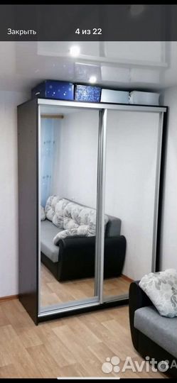 Шкаф-купе зеркальный