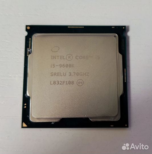 Intel Core i5 9600k