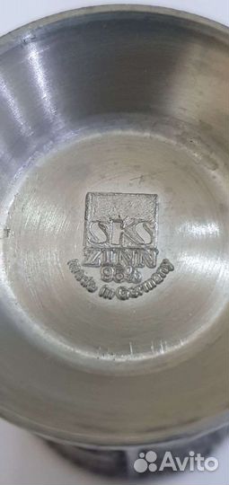 Рюмка Бавария 95 олово SKS Германия