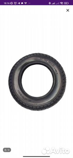 Покрышка с камерой для детской коляски 10х2