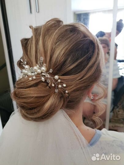 Свадебные и вечерние причёски и косы