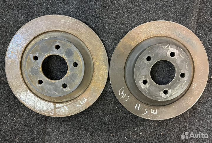 Диски тормозные задние mazda 5