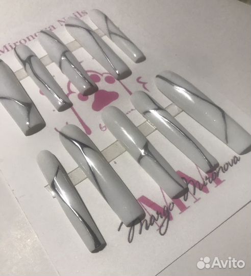 Накладные Ногти на заказ любой сложности