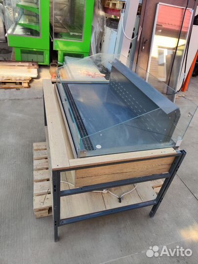 Холодильная витрина открытая зелень овощи